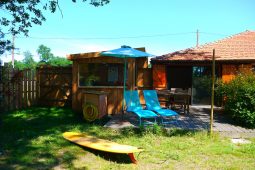 Natural lodge surf spot et vue terrasse